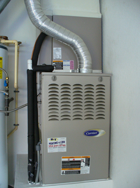 New central heat and air unit